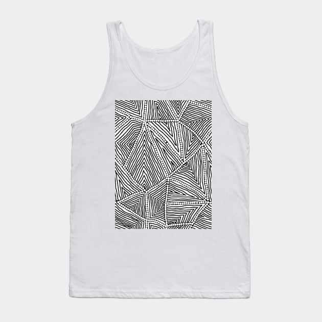 Aboriginal Art - The Fields Tank Top by hogartharts